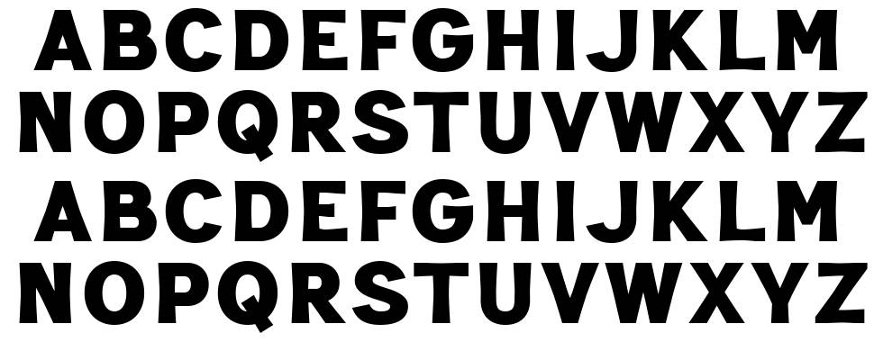 Helight font specimens