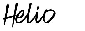 Helio 字形