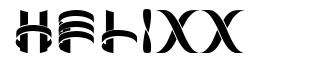 Helixx 字形