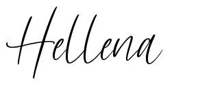 Hellena шрифт