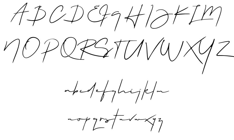 Hellios font specimens