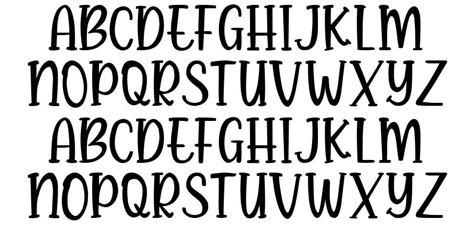 Hello Agatha Serif шрифт