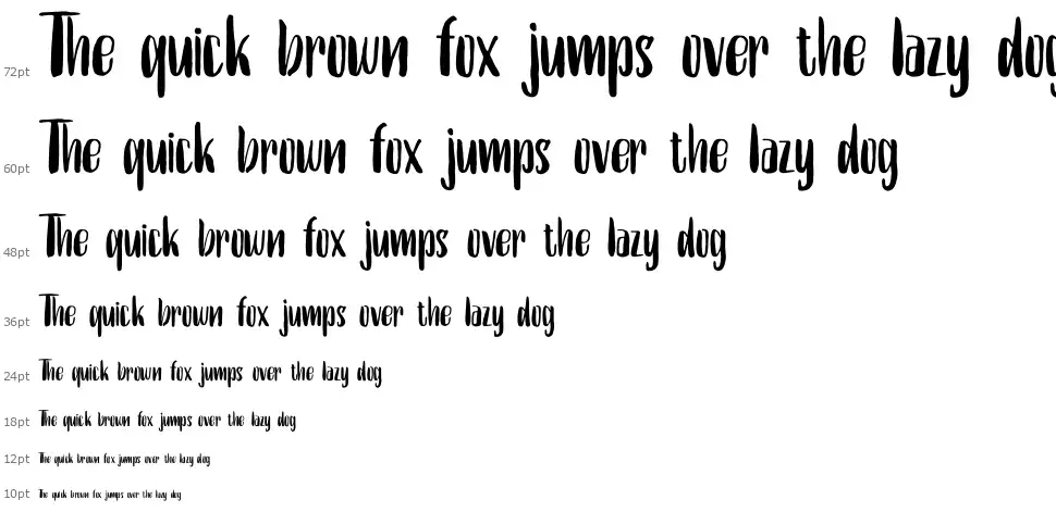 Hello Anissta Handwrittenfont waterfall