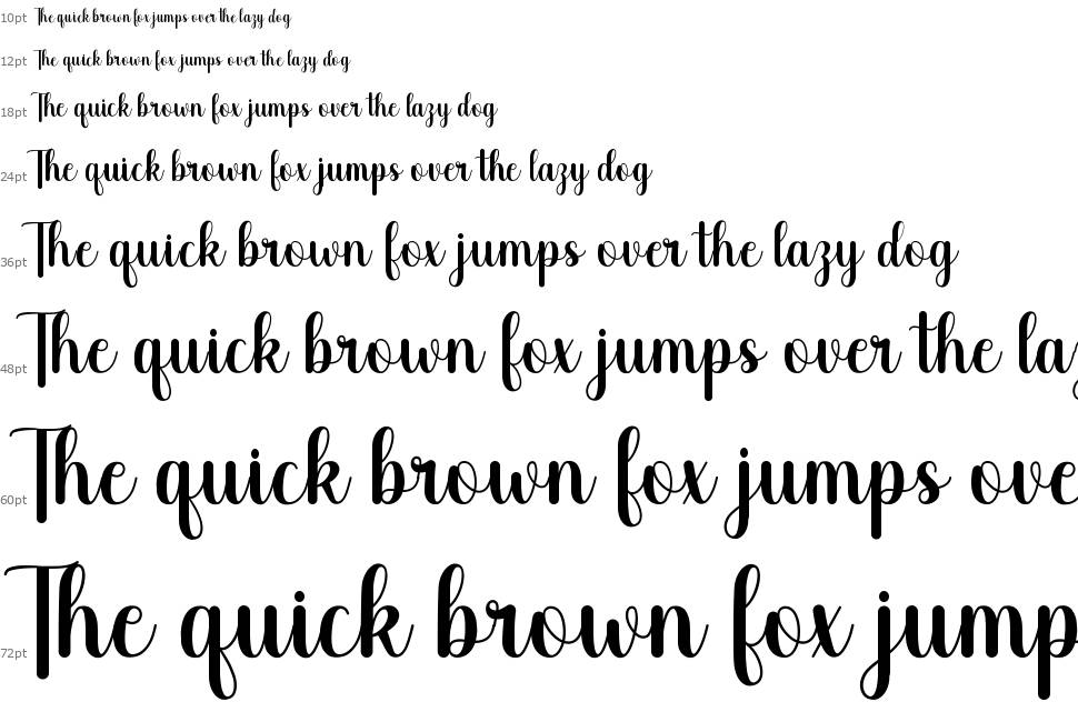 Hello Audrey font Waterfall