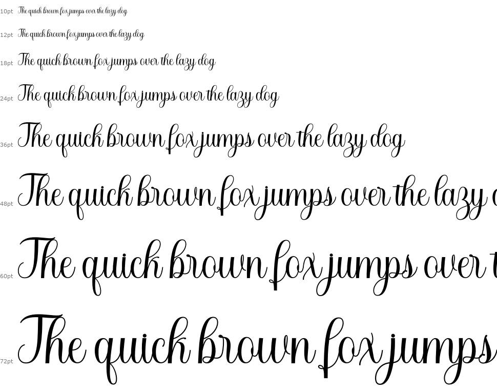 Hello Beloved font Waterfall