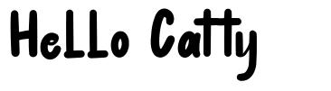 Hello Catty font