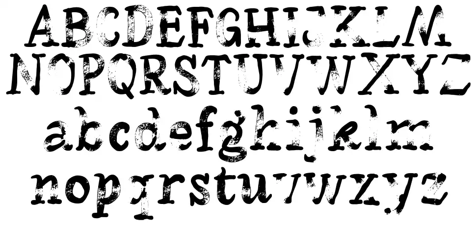 Hello Friday Vectorfont specimens