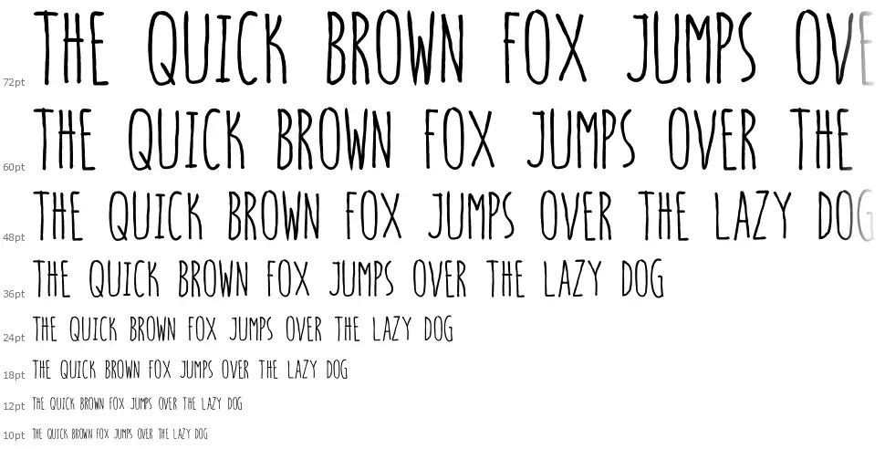 Hello Goodbyefont waterfall