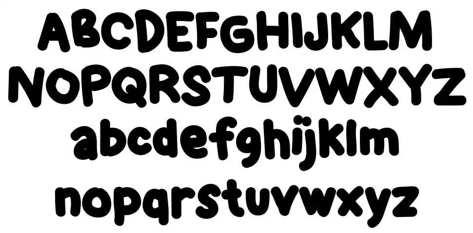 Hello Holidayfont specimens