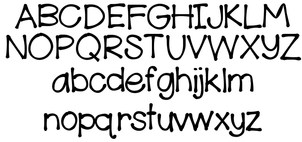 Hello Kennedyfont specimens