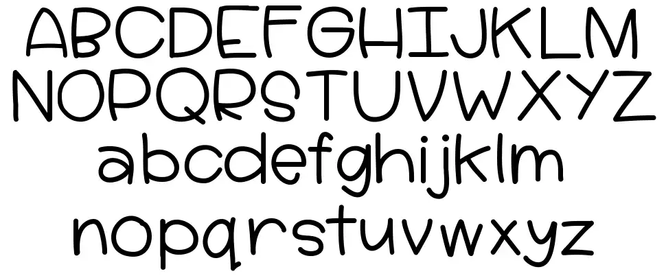 Hello Lucyfont specimens