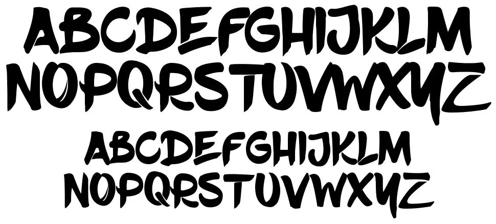 Hello Pinkyfont specimens