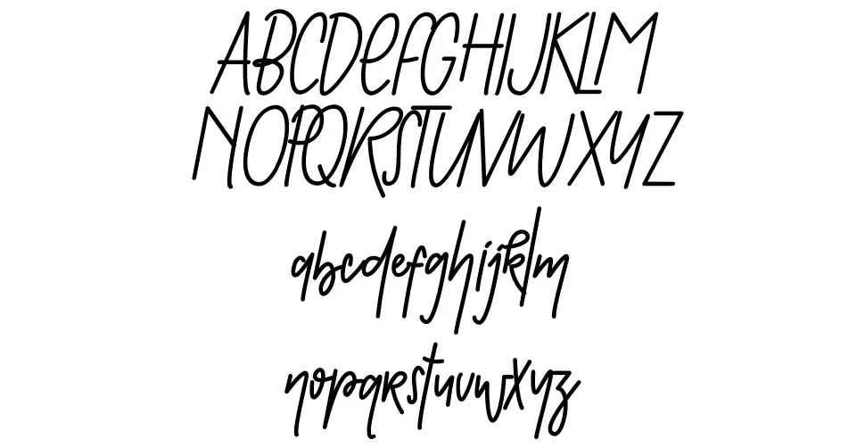 Hello Pretty font specimens