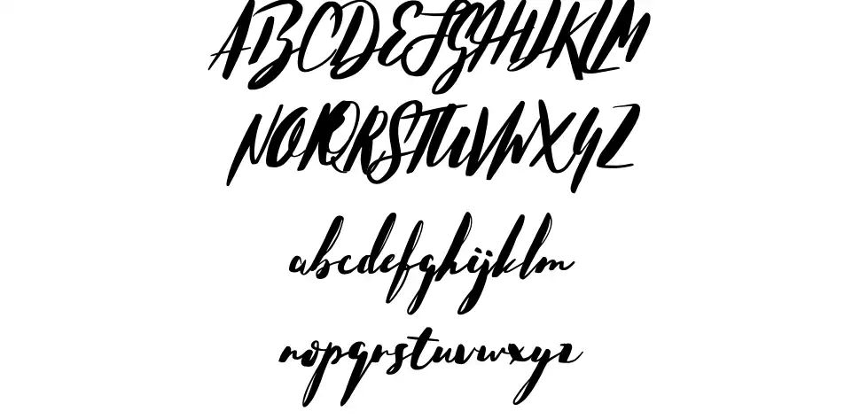 Hello Stockholmfont specimens