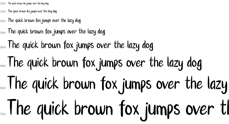 Hello Toys font Waterfall