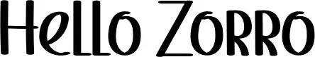 Hello Zorro