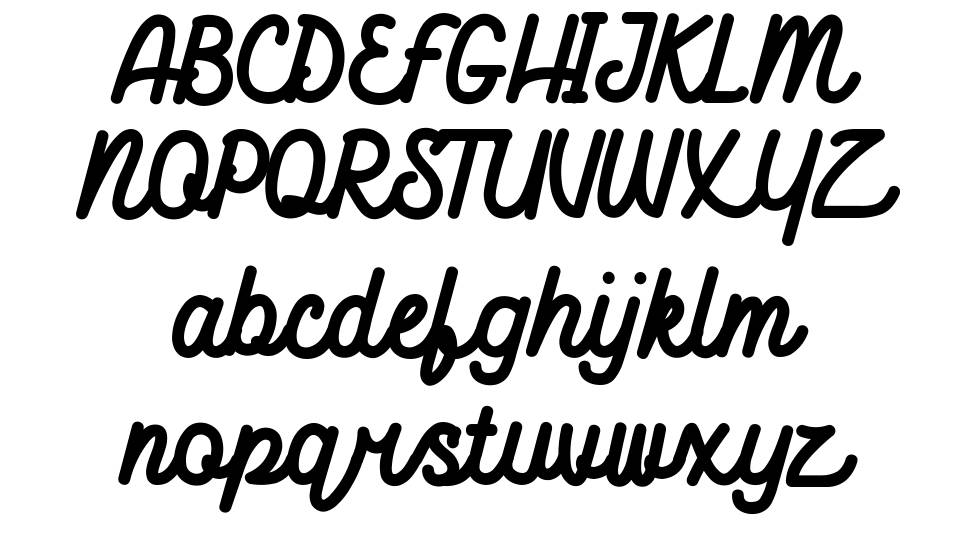 Hellodilo font specimens