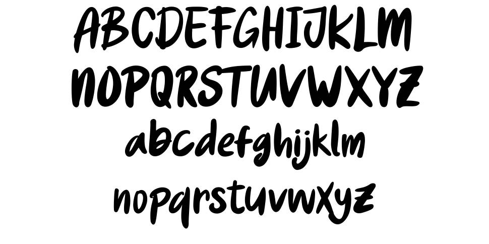 Hellokids font specimens