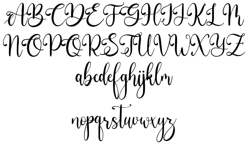 Hellophiy font Örnekler