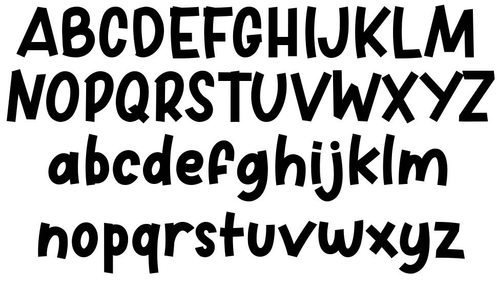 Hellow Ducky font specimens