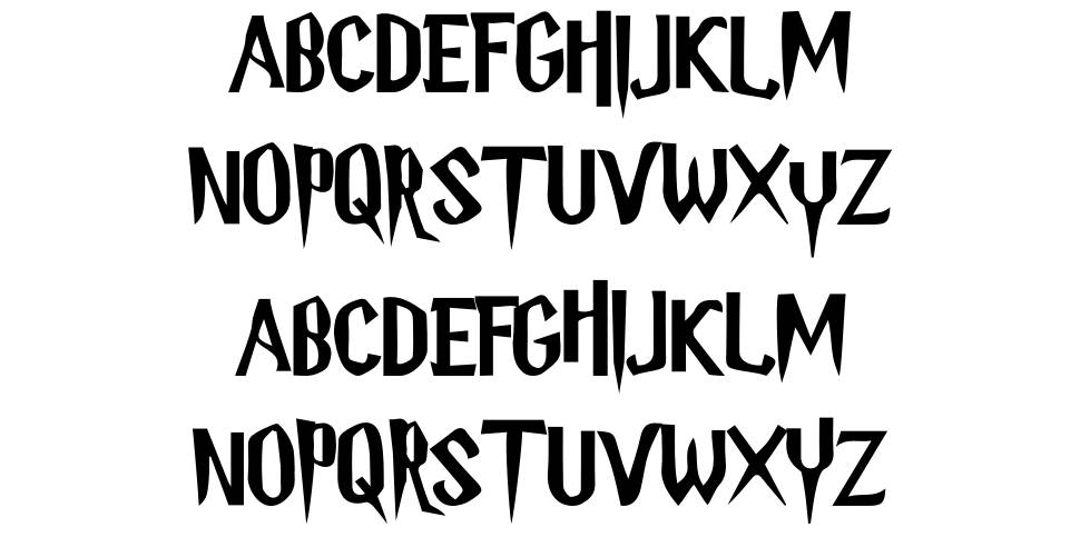 Hellowan font specimens