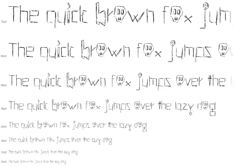 Hells Kittchen Devil God font by Manuel Viergutz Typo Graphic Design