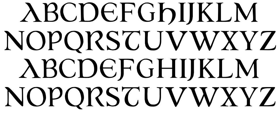 Helmantica 字形 标本