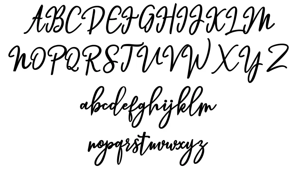Hendryanfont specimens