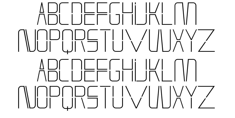Heon font specimens