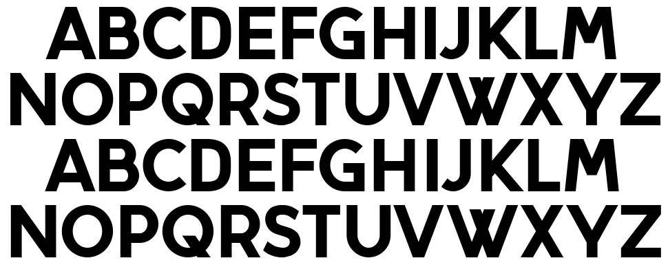 Herborn font Örnekler