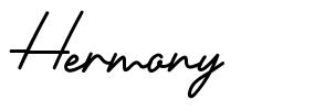Hermony font