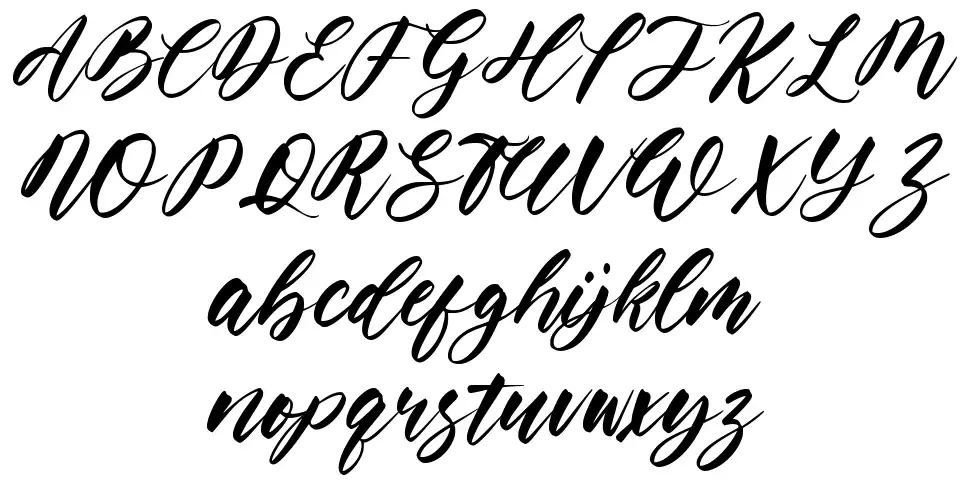 Heroic Trouble font Örnekler