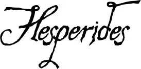 Hesperides шрифт