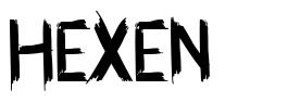 Hexen czcionka