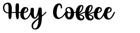 Hey Coffee font