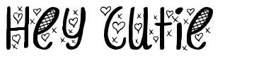 Hey Cutie font