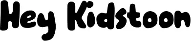 Hey Kidstoon font