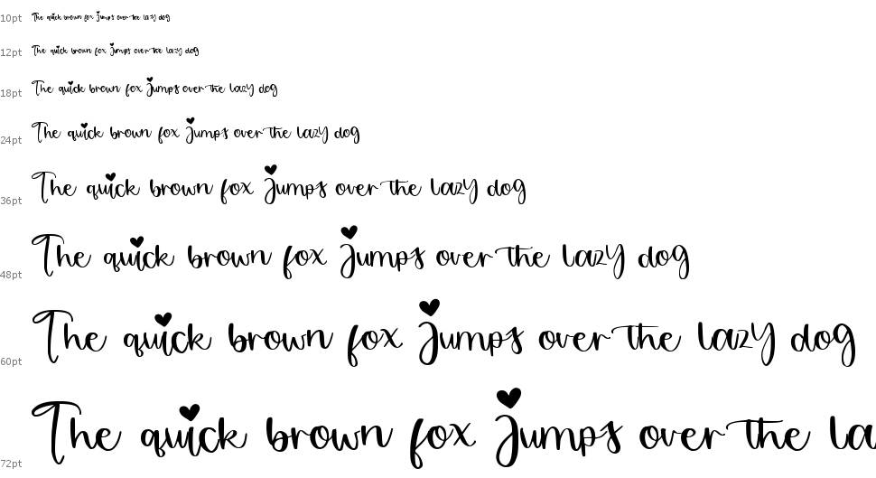 Hey lovely font Waterfall