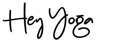 Hey Yoga шрифт