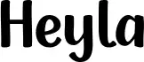 Heyla font