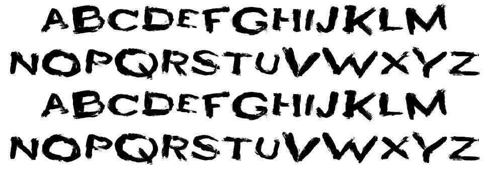 Heyro Fun font specimens