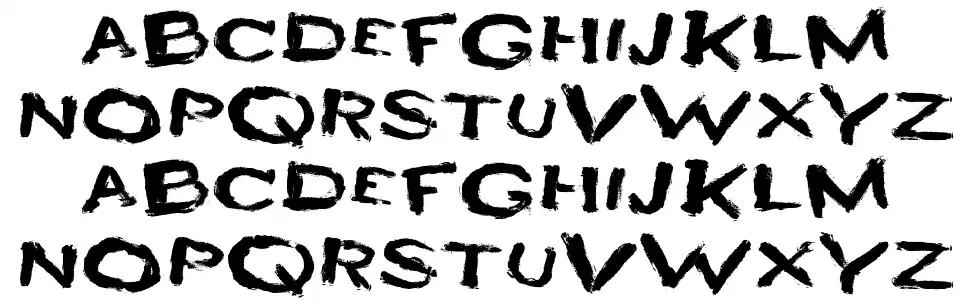 Heyro Funfont specimens