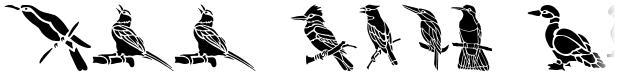HFF Bird Stencil