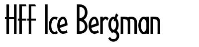 HFF Ice Bergman schriftart