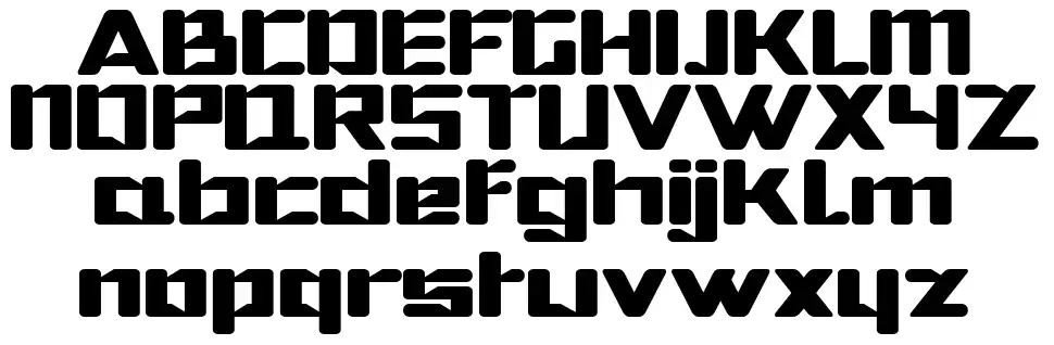 Hibernate font specimens