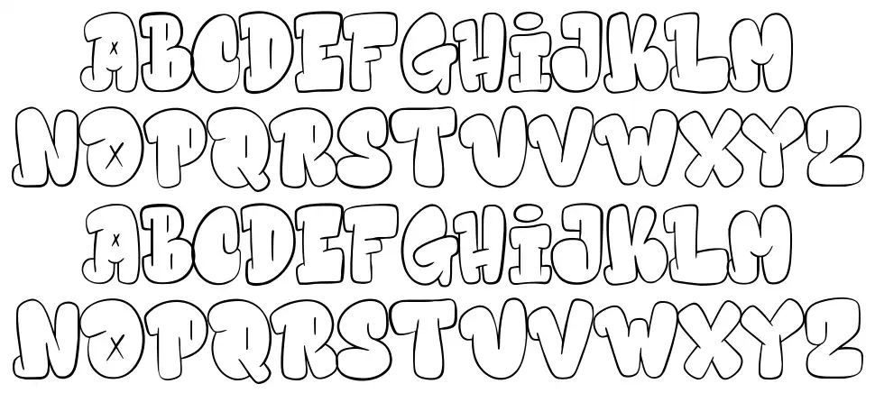 Hidebeastfont specimens