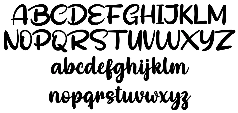 High Beginningfont specimens