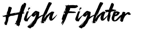 High Fighter font