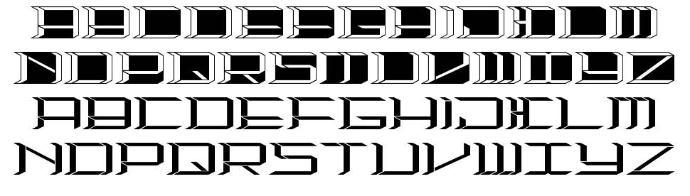 High Orbit 2 font specimens