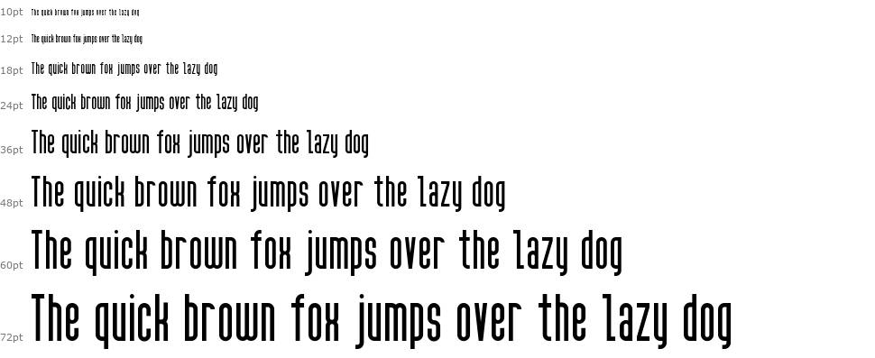 High Sans Serif 7 font Şelale